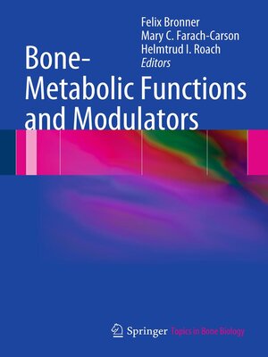 cover image of Bone-Metabolic Functions and Modulators